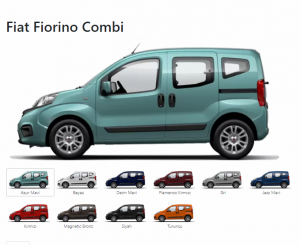 2024 Fiat Fiorino Combi Sıfır Fiyat Listesi